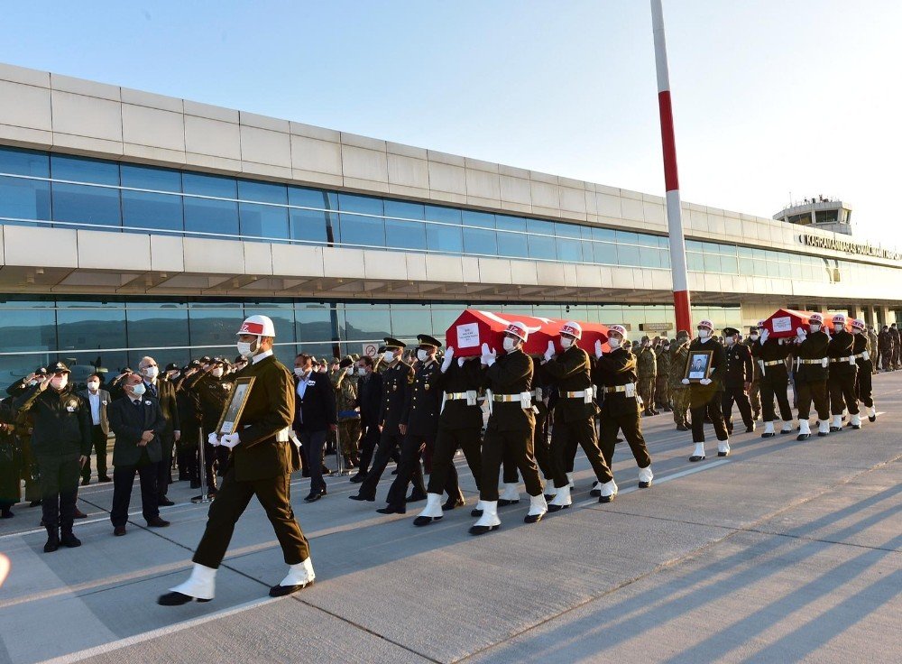 Kahramanmaraş’ın İki Şehidi Memleketine Getirildi