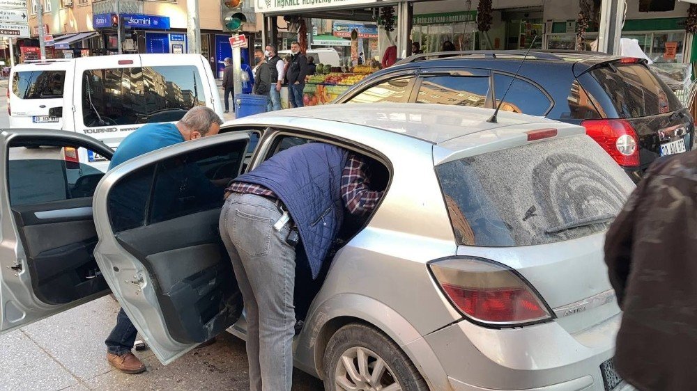 Çaldığı Araçla Kent Merkezinde Gezerken Yakalandı
