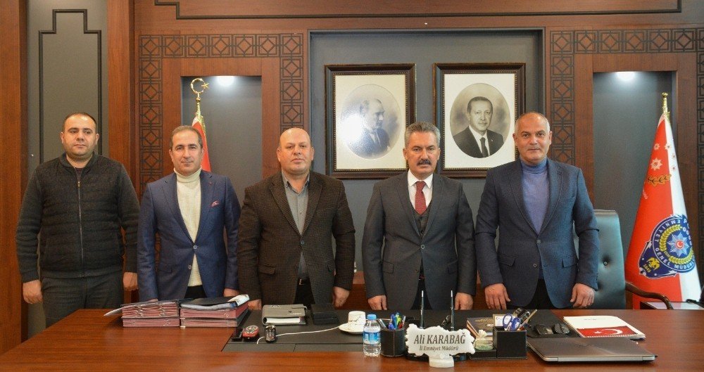 Genel Başkan Er’den Van Emniyet Müdürü Karabağ’a Ziyaret