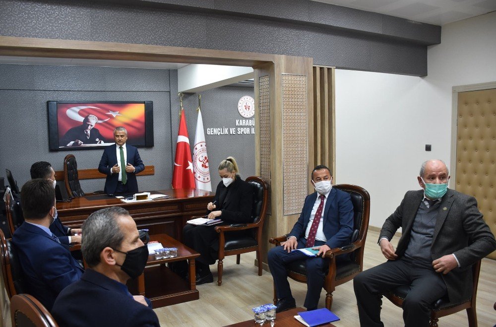 Gençlik Ve Spor Bakanlığı Daire Başkanları Karabük’te