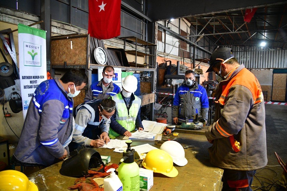 Mamak Belediyesi Personeline Mesleki Yeterlilik Belgesi