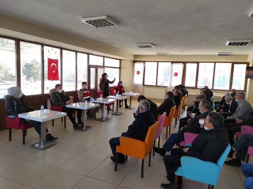 Muhtarlara Aile İçi Şiddet Bilgilendirilmesi Yapıldı