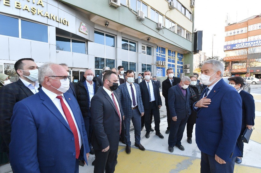 Başkan Başdeğirmen: “çalışmalarda Omuz Omuzayız”
