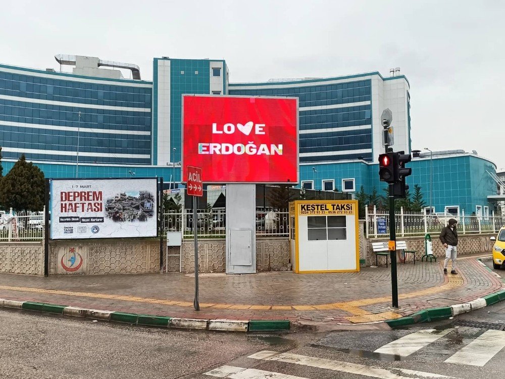 ’’stop Erdoğan’’ Skandalına Kestel Belediyesi’nden Yanıt
