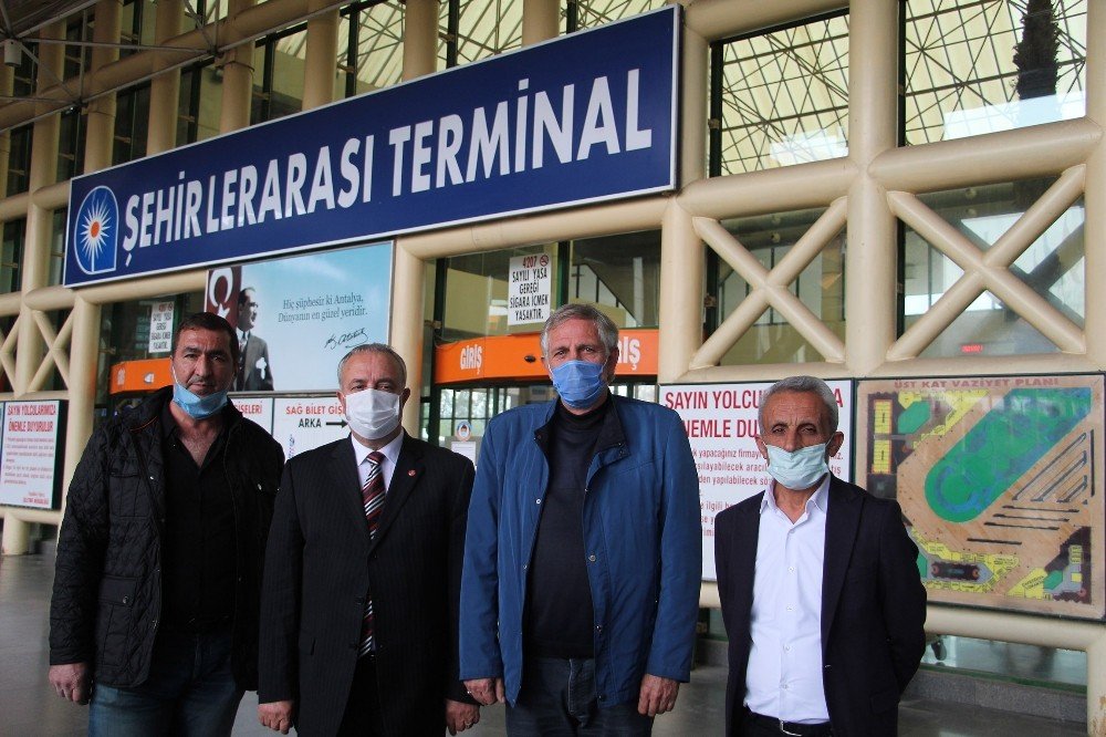 Antalya’da Otogar Esnafı Kira İndirimi İstiyor