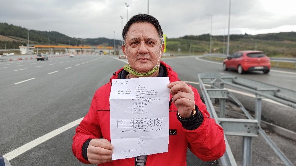 Otoyol Geçiş Ücretini Ödemeyi Unutunca İcralık Oldu
