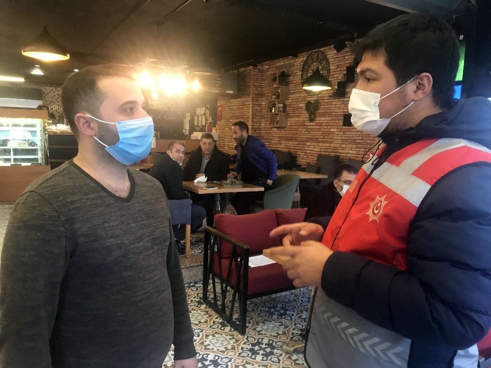 Esenyurt’ta Kafe, Lokanta Ve Kıraathanelere Polis Denetimi
