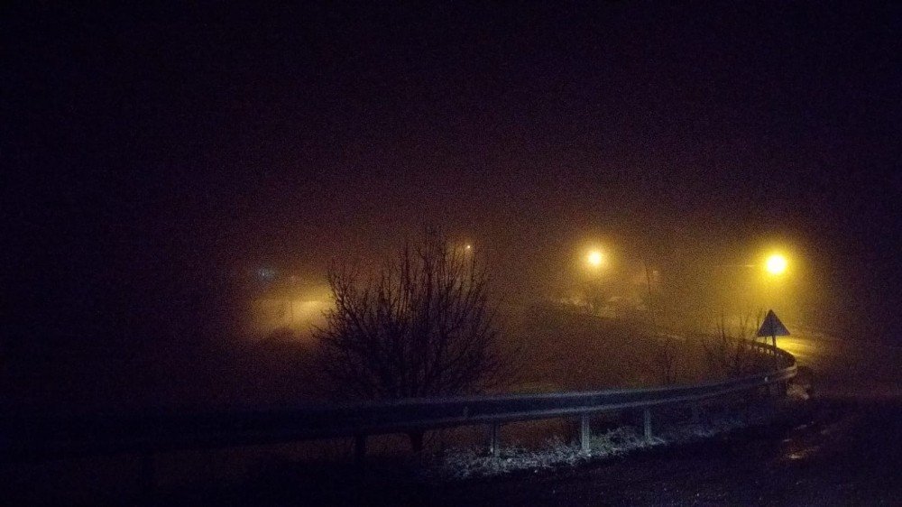 Kastamonu’da Kar Yağışı Ve Sis Ulaşımı Olumsuz Etkiliyor