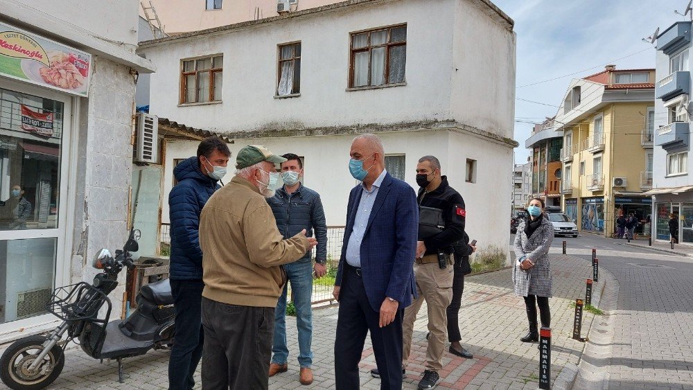 Marmaris Kaymakamı Aksoy İlçede Denetime Çıktı