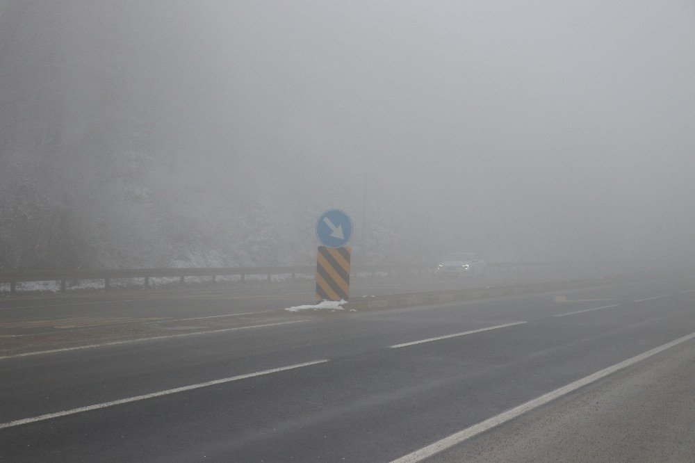 Bolu Dağı’nda Sis