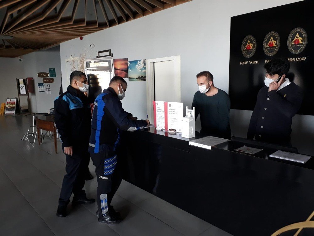 Aliağa’da Otel Ve Konaklama Tesislerine Denetim