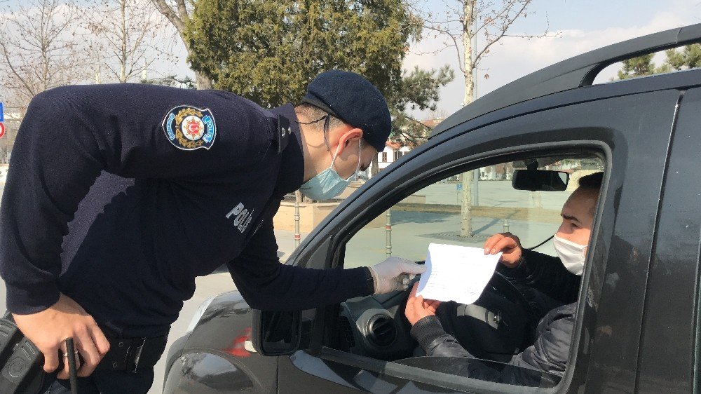 Konya’da Sokağa Çıkma Kısıtlamasında Uygulamalar Sürüyor