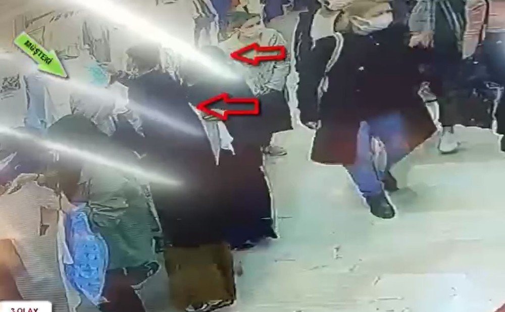 Yankesici Kadın Yakalandı