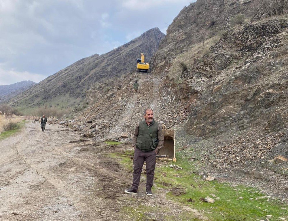 Başkan Alihan Babat Köylülerin Yayla Yolu Sorununu Çözüyor