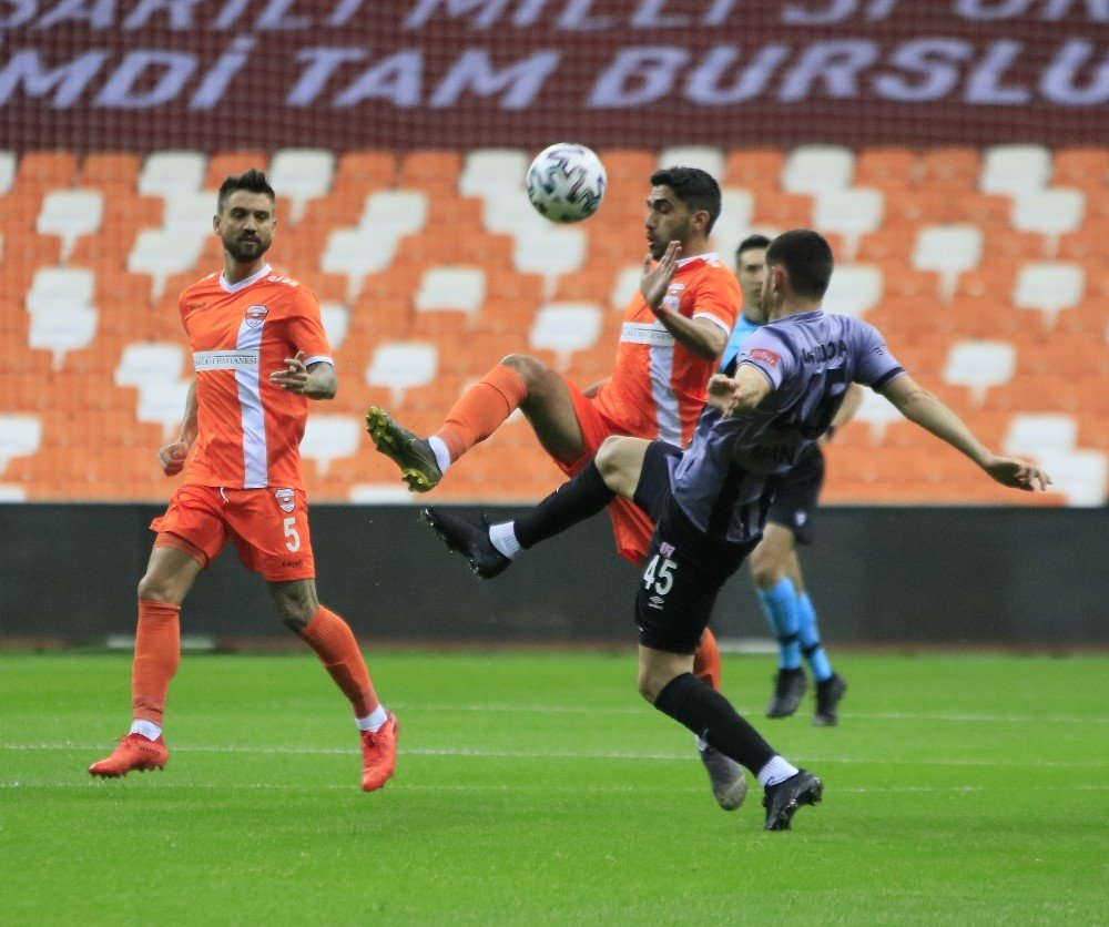 Tff 1. Lig: Adanaspor: 1 - Balıkesirspor: 1