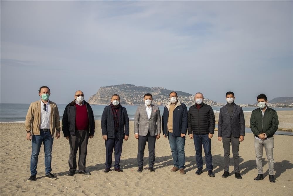 Alanya’da Sahil Bandının Çehresini Değiştirecek Proje İçin Düğmeye Basıldı