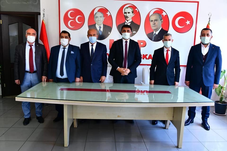 Başkan Çınar, Mhp’liler İle Bir Araya Geldi