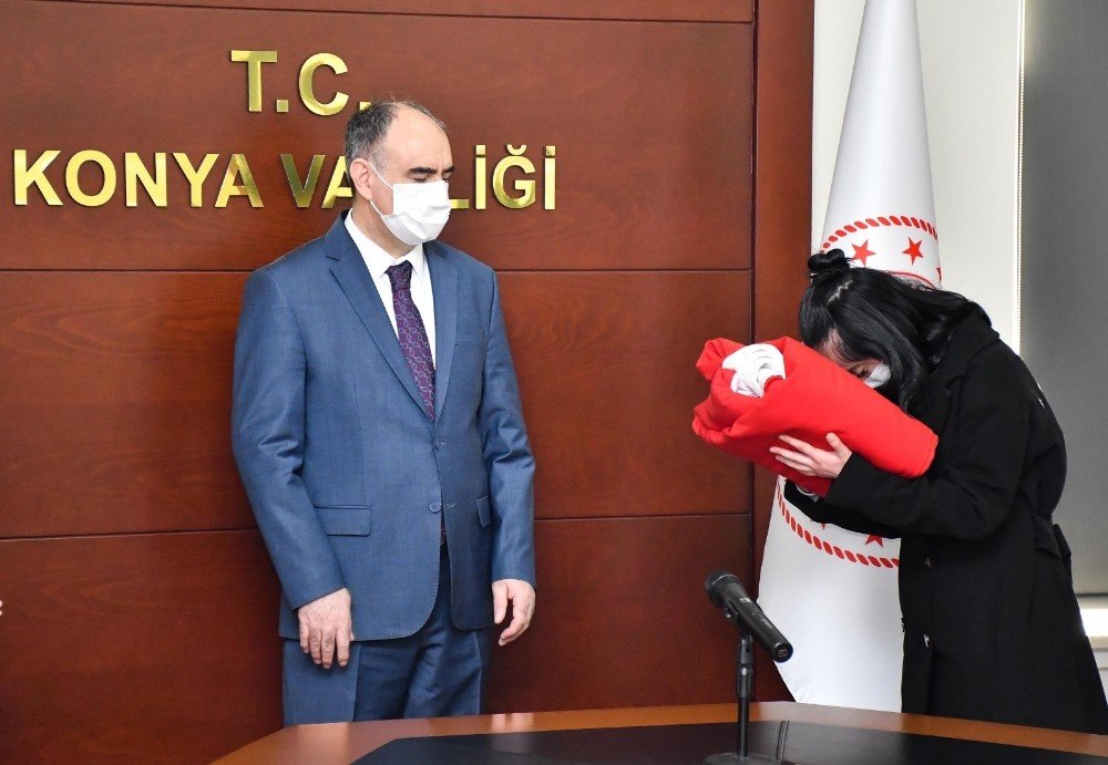 Şanlı Türk Bayrağı Konya’dan Çanakkale’ye Uğurlandı
