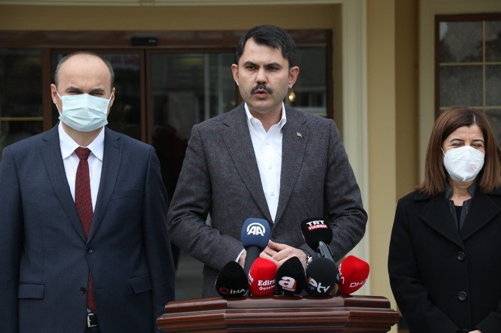 Bakan Kurum: “50 Milyon Liralık Bedelli Proje İle Edirne’ye Millet Bahçesi Kazandıracağız”