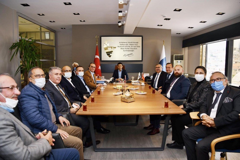 Chp’li Vekiller Başkan Günel İle Buluştu