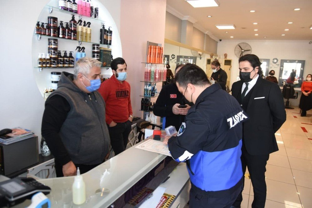 Edremit Zabıta Korona Denetimlerini Çok Sıkı Tutuyor