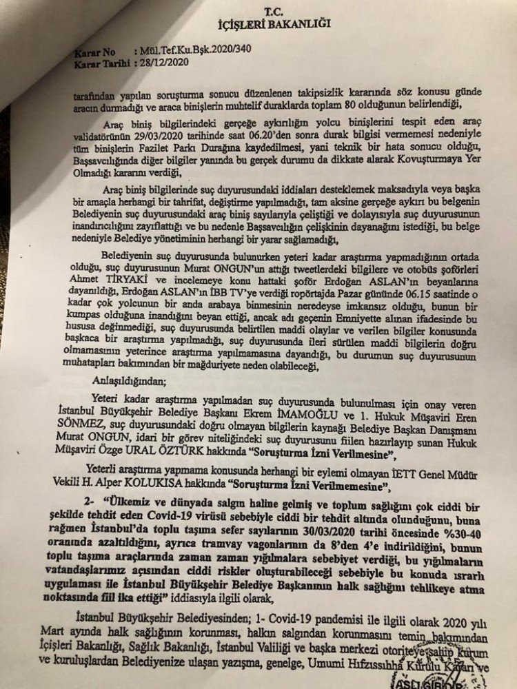 Fazilet Durağı Yalanına Sahte Evrak Soruşturması