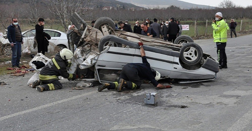 Konya’da Trafik Kazası: 3 Yaralı
