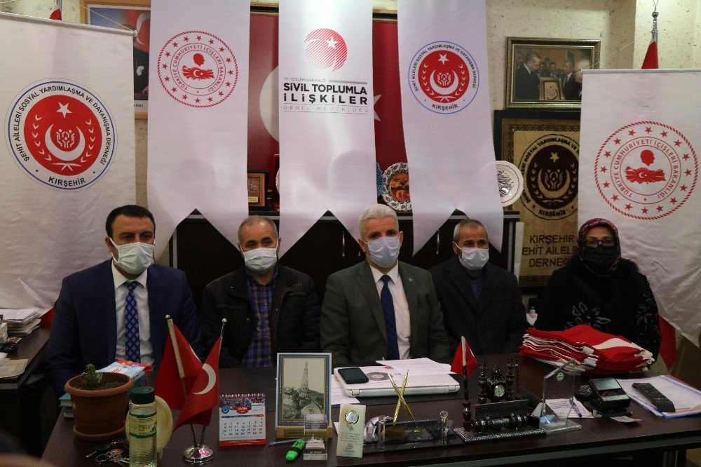 Şehit Aileleri Derneğinin ‘vatan Kalesinden Cennete Uçanlar’ Projesi Kabul Gördü