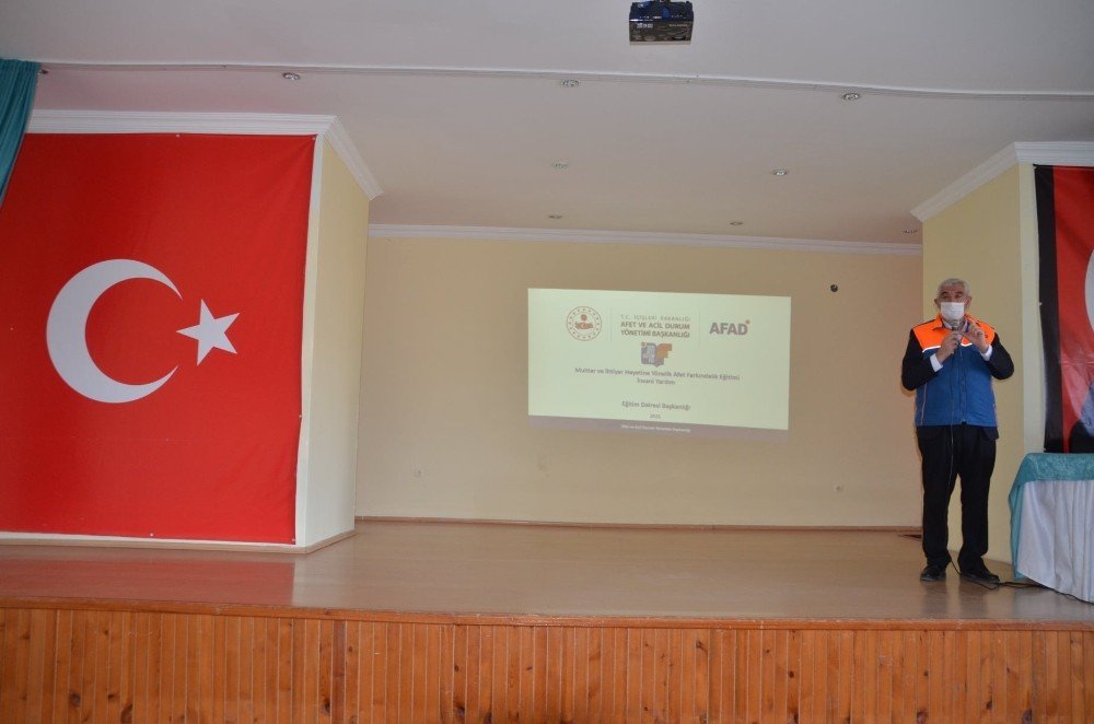 “afet Farkındalık Eğitimi” Düzenlendi