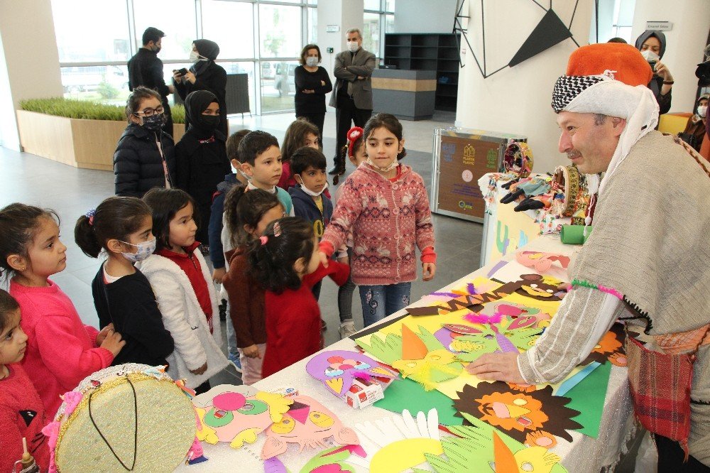 Minik Öğrencilere Geleneksel Ören Bebek Sanatını Tanıtıldı