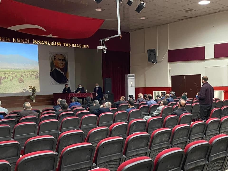 Güroymak’ta ‘manda Sütü Ve Süt Ürünlerinin Değerlendirilmesi’ Toplantısı