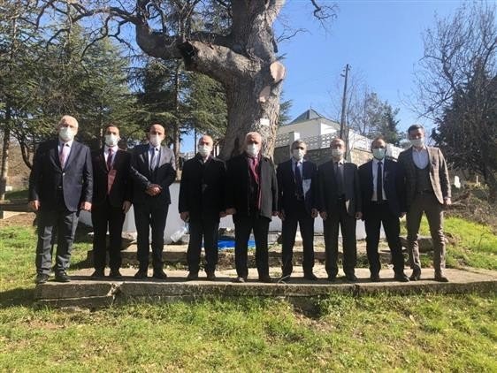 Müftülerden Mihalgazi Türbesi’ne Ziyaret