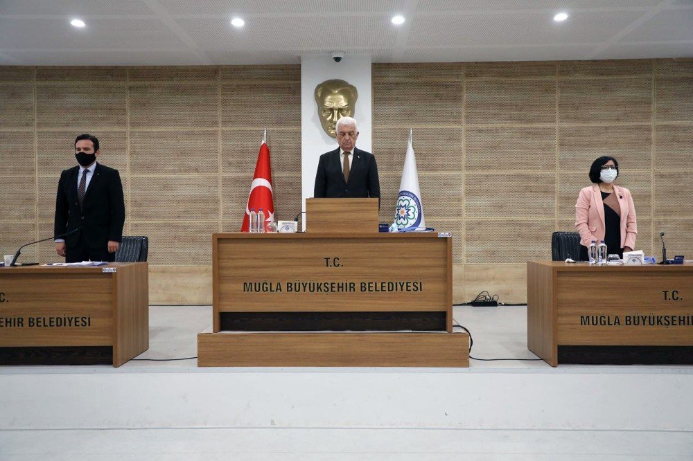 Büyükşehir Mart Ayı Meclisi İ̇stiklal Marşı İle Açıldı