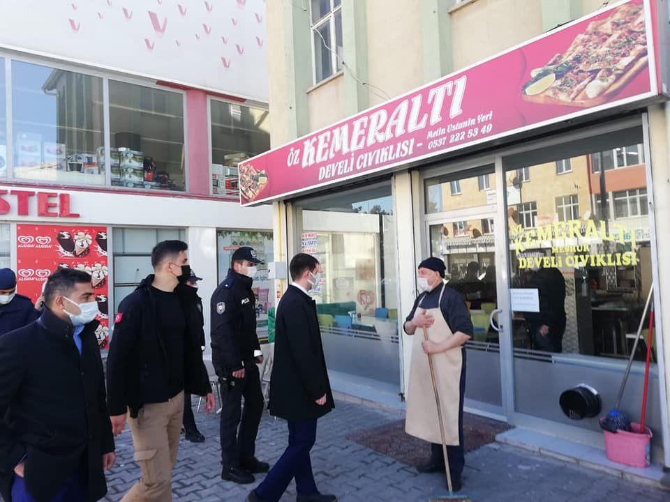 Kaymakam Cebeci’den ’normalleşme’ Denetimi