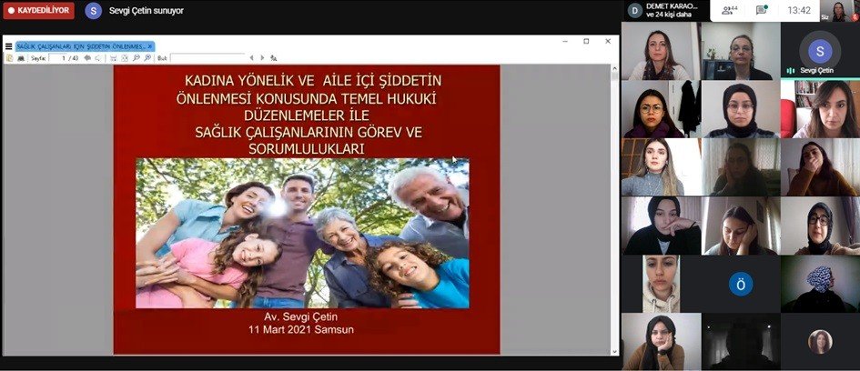 Omü’de Hemşirelere ’şiddetin’ Hukuksal Boyutu Anlatıldı