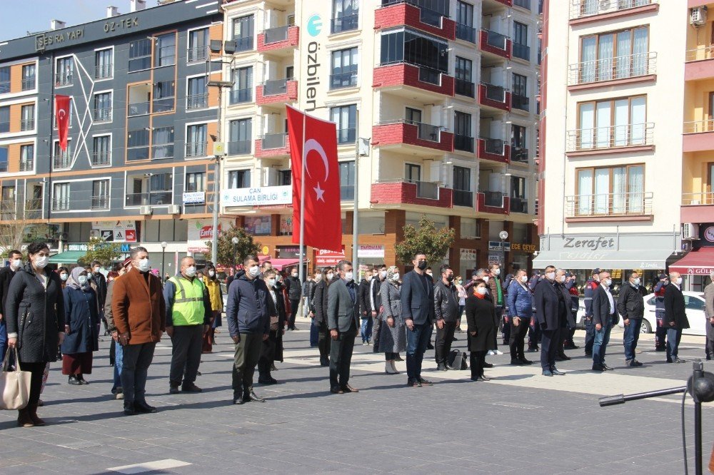 Çan’da İ̇stiklal Marşı’nın Kabulünün 100. Yıl Dönümünü Kutlandı
