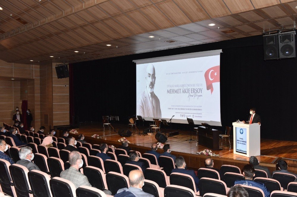 İ̇stiklal Marşı’nın 100. Yıl Dönümü Dü’de Kutlandı
