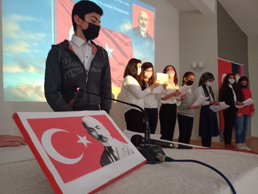 Dicle’de İ̇stiklal Marşının Kabulü Ve Mehmet Akif Ersoy’u Anma Günü Etkinlikleri