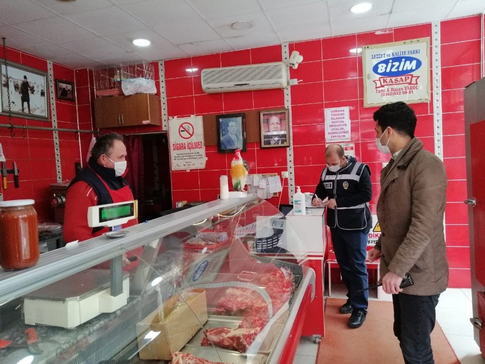 Samsun’da Pandemi Tedbirlerine Uymayan 131 İş Yerine Ceza