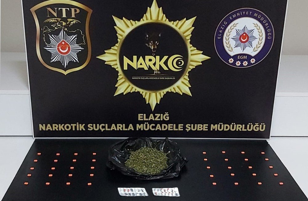 Elazığ’da Uyuşturucu Taciri 3 Şüpheli Tutuklandı