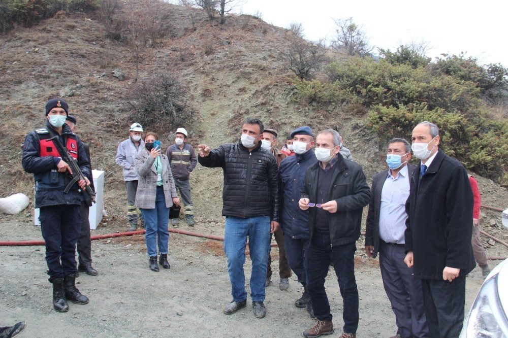 Kaymakam Pişkin, Evi Yanan Aileye Destek
