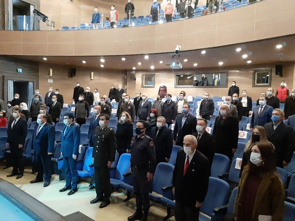 Çaycuma’da İ̇stiklal Marşı’nın Kabulü Ve Mehmet Akif Ersoy’u Andı