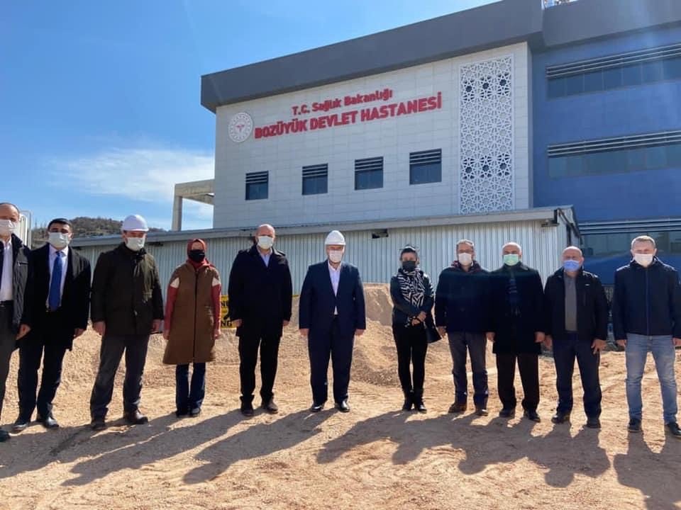 Bakan Yardımcısı Eldemir, Bozüyük’teki Sağlık Yatırımlarını İnceledi