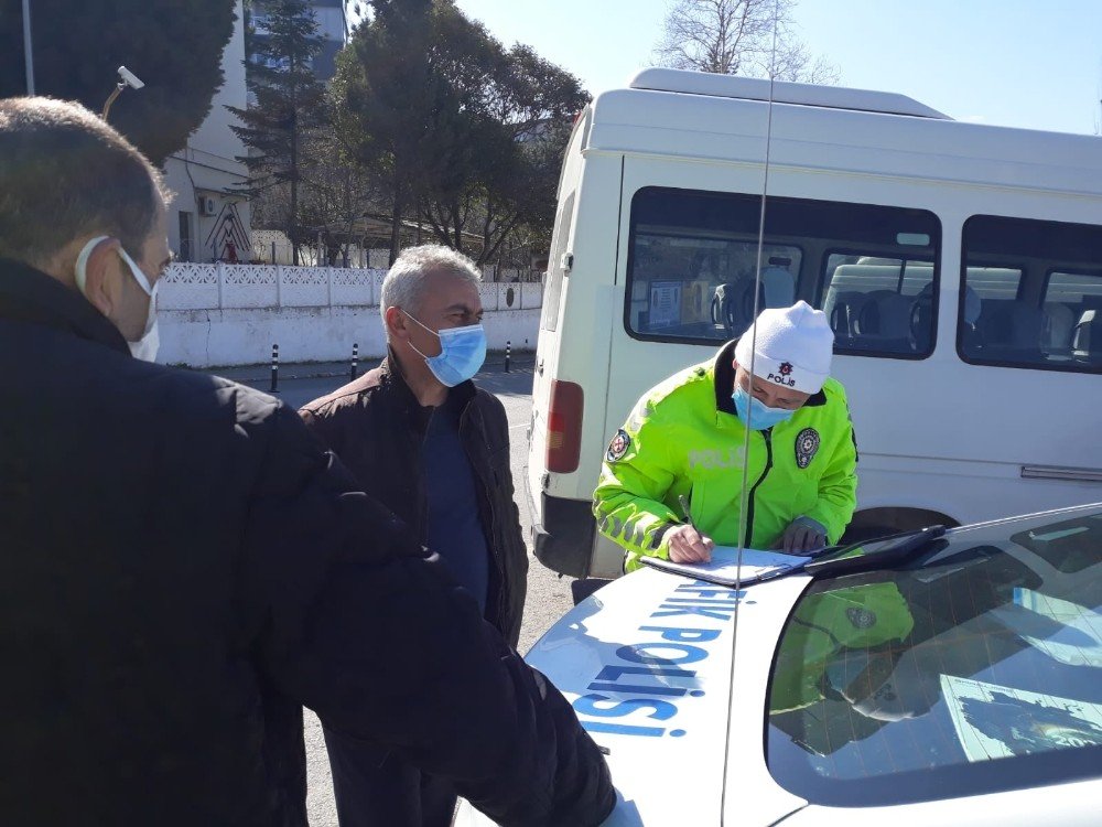 Düzce’de Toplu Taşıma Araçları Denetlendi