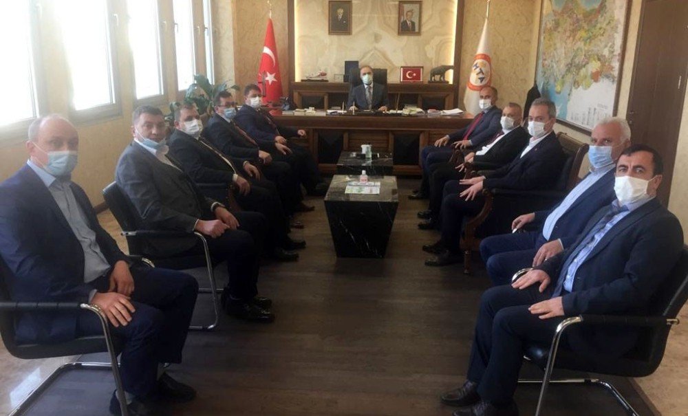 Gmi̇s’ten Mta Genel Müdürü Erdoğan’a Hayırlı Olsun Ziyareti