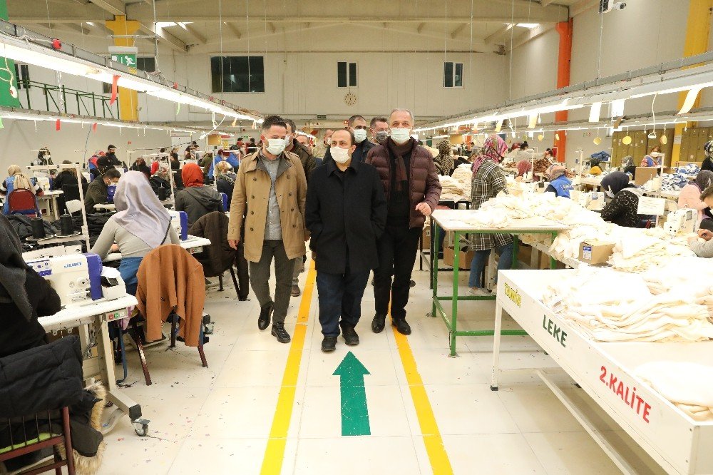 Suluova Osb’de Korona Denetimi