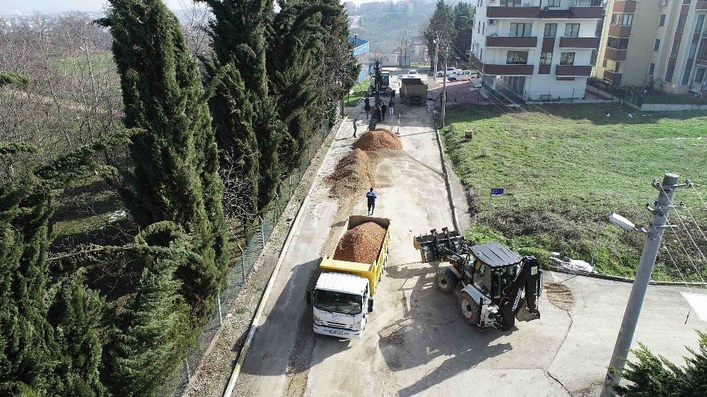 İ̇su, Başiskele Selahattin Eyyübi Caddesi’nde Çalışmalarını Tamamladı