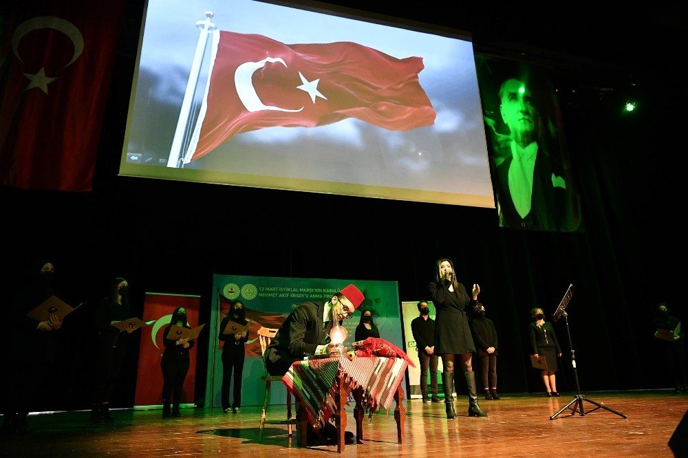 Mamak’ta İ̇stiklal Marşı’nın Kabulünün 100. Yıl Dönümü Kutlandı