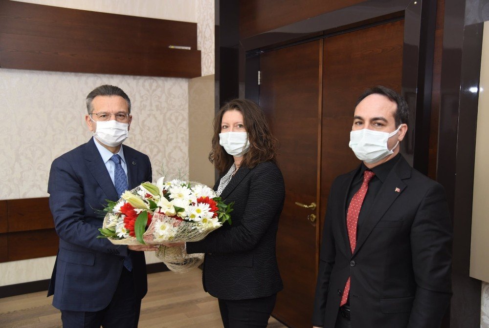 Açıkgöz Ve Beraberindeki Heyet Vali Aksoy İle Bir Araya Geldi