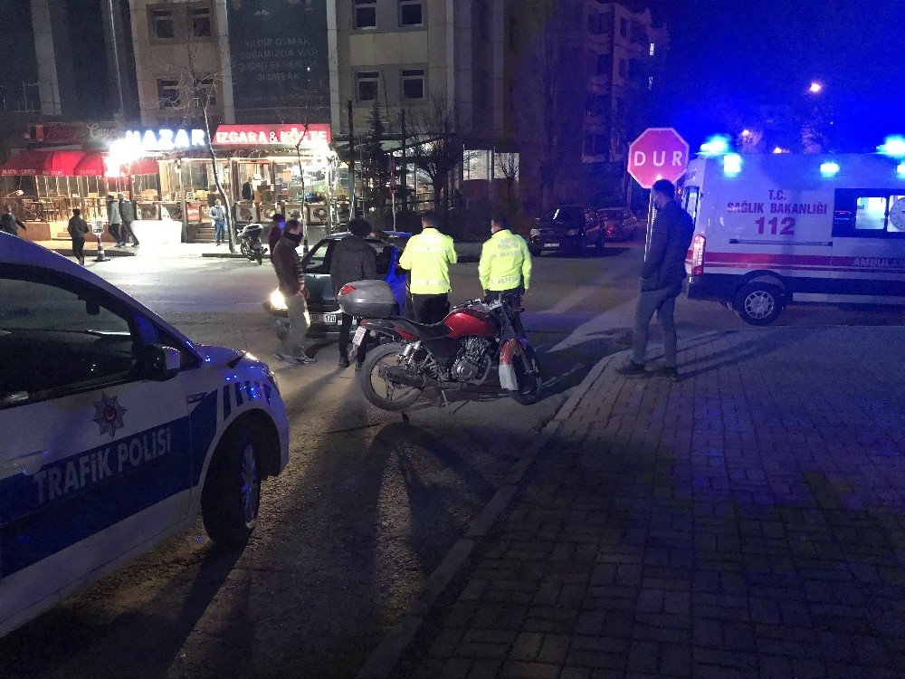 Elazığ’da Otomobil İle Motosiklet Çarpıştı: 1 Yaralı
